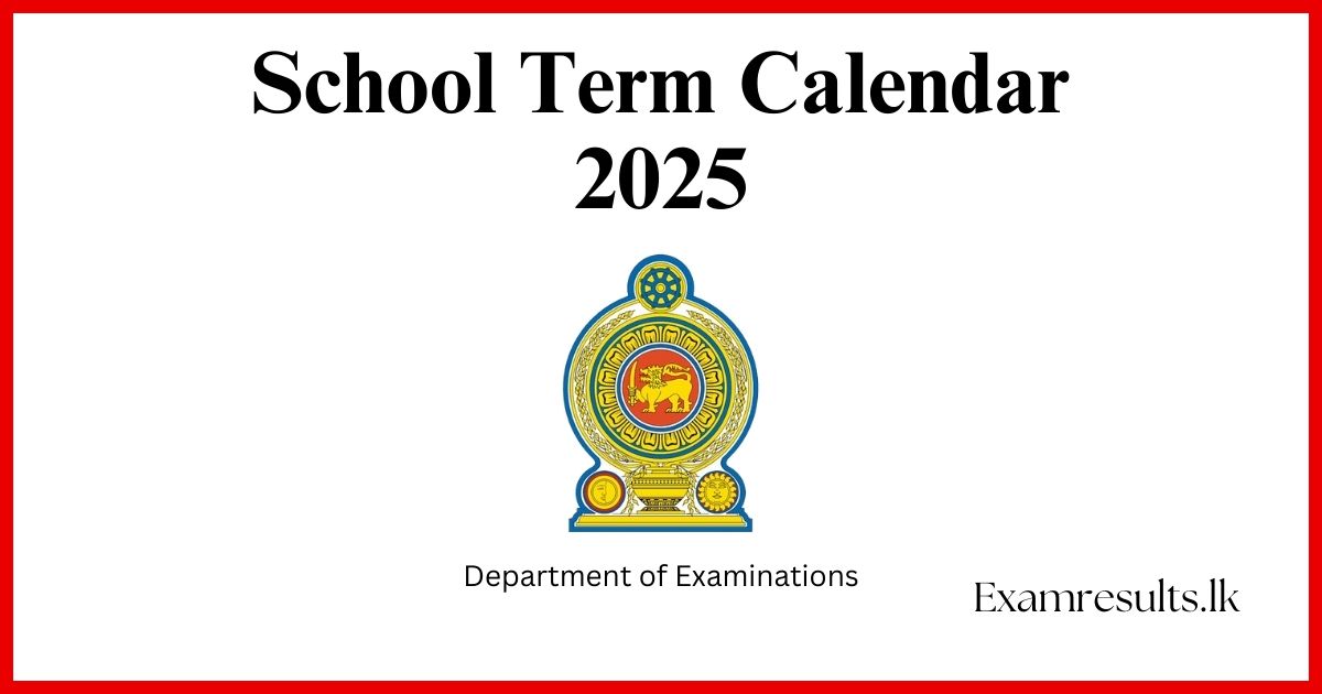 School Term Calendar