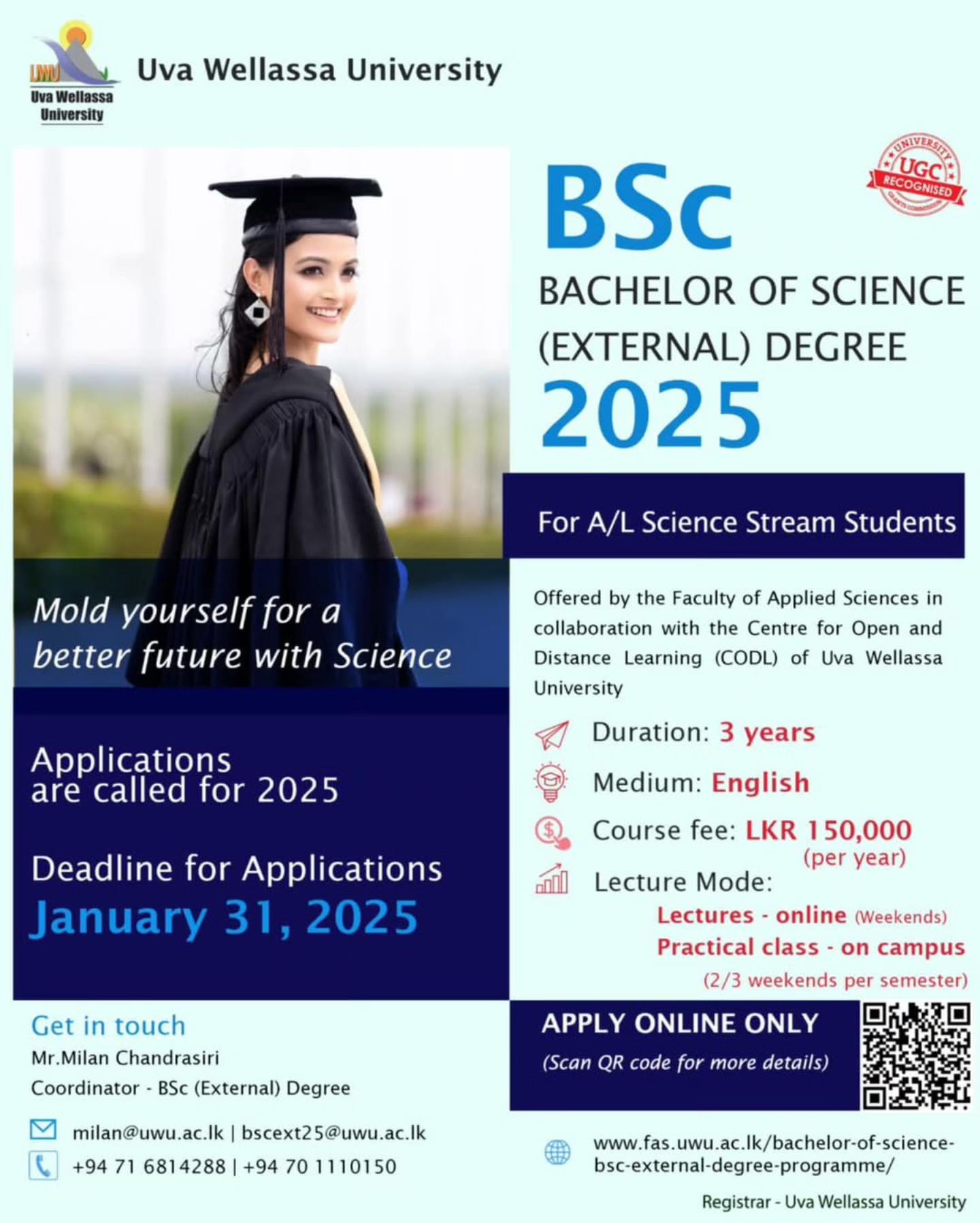 BSc-External-Degree-Programme-2024-Uva-Wellassa-University-ad