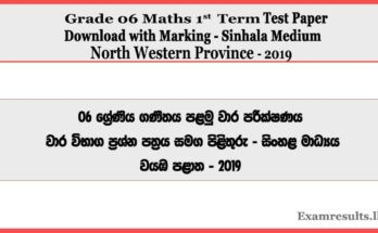 Grade-06-Mathematics-1st-Term-Test-Paper-with-Answers-Sinhala-Medium-north-western-Province-2019