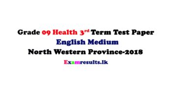 Grade-09-Health-3rd-Term-Test-Paper-2018-English-Medium-–-North-Western-Province-examresult-lk-