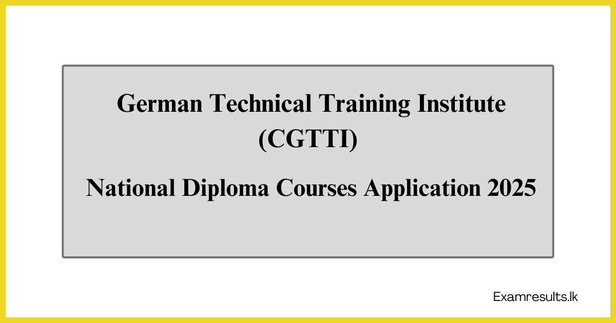 German Technical Training Institute (CGTTI)