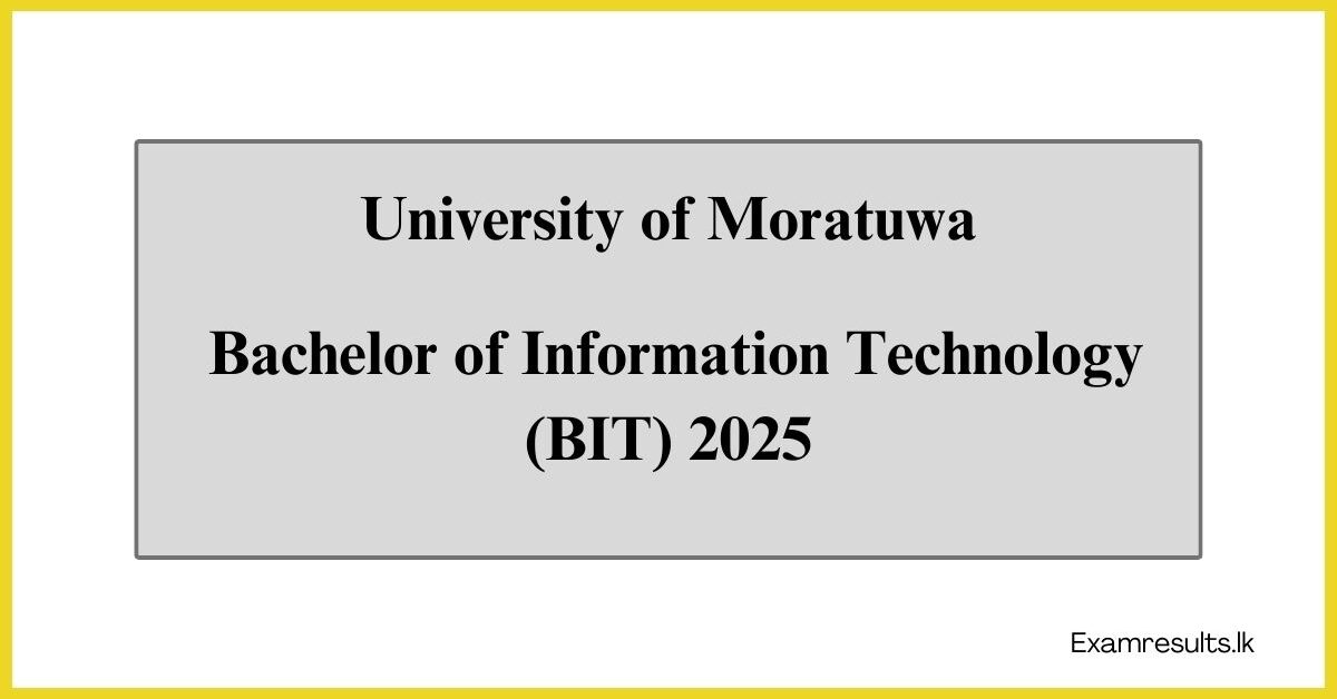 Bachelor of Information Technology (BIT)