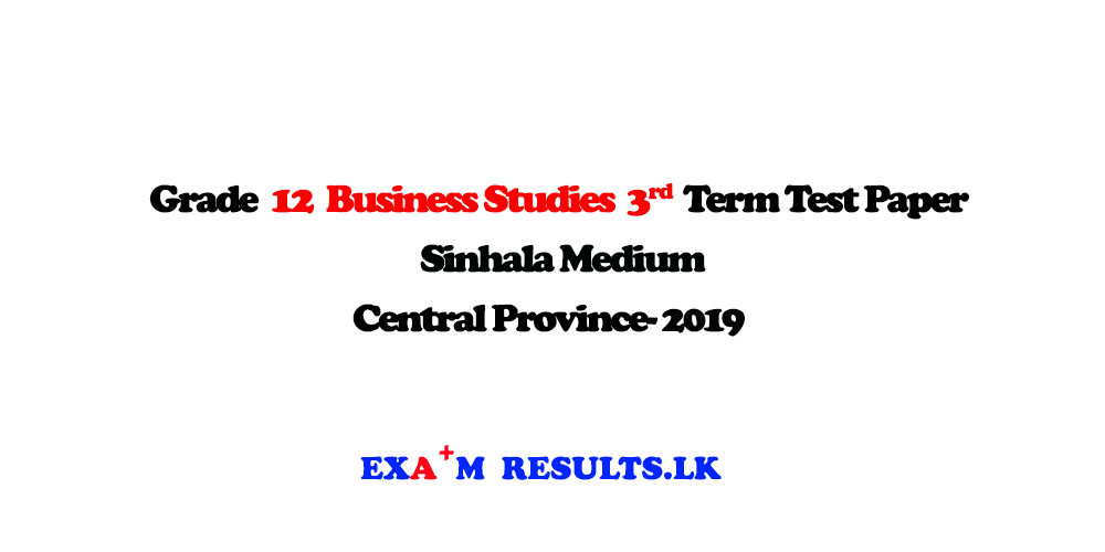 grade-12-business-studies-3rd-term-test-papers-sinhala-medium-central-province-2019-examresults-lk