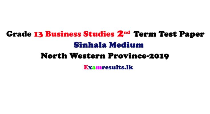 grade-13-business-studies-2nd-term-test-papers-with-marking-sinhala-medium-north-western-province-2019-examresult-lk