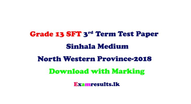 grade-13-sft-3rd-term-test-paper-with-marking-sinhala-medium-north-west-province-2018