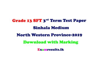 grade-13-sft-3rd-term-test-paper-with-marking-sinhala-medium-north-west-province-2019