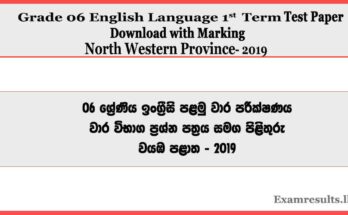 grade-6-english-1st-term-test-paper-north-western-province-2019